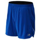 New Balance 5123 Men's Impact 7 Inch 2 In 1 Short - Optic Blue (mrs5123otb)