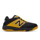 New Balance Fresh Foam 3000v4 Turf Men's Cleats And Turf Shoes - Black/yellow (t3000by4)