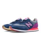 New Balance 620 Nb Grey Women's Running Classics Shoes - Navy, Blue Bell, Voltage Violet (cw620bgn)