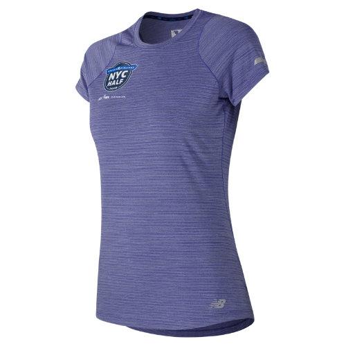 New Balance 73233 Women's United Airlines Nyc Half Seasonless Short Sleeve - (wt73233c)