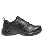 New Balance Steel Toe 627 Leather Men's Work Shoes - Black (mid627b)