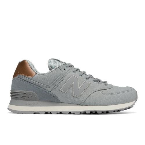 New Balance 574 Rose Gold Women's 574 Shoes - Silver/grey (wl574aea)