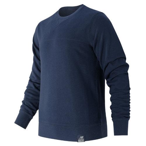 New Balance 53513 Men's Crew Neck Sweatshirt - Navy (mt53513nv)