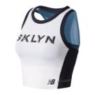 New Balance 91213 Women's Brooklyn Half Training Q Speed Crop Top - (wt91213f)