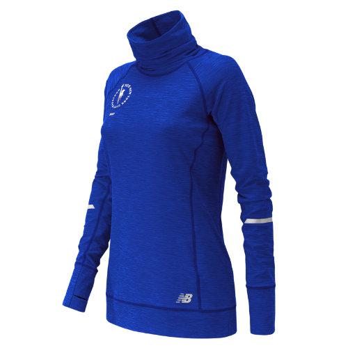 New Balance 73241 Women's Nyc Marathon In Transit Tunic Top - Navy (wt73241vtsr)