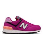 New Balance 574 Art School Women's 574 Shoes - Pink (wl574asd)