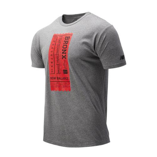 New Balance 93621 Men's Bronx 10 Mile Ticket Tee - (mt93621k)