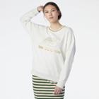 New Balance Womens Nb Athletics Metallic Thread Crew
