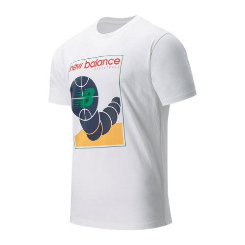 New Balance Mens Nb Basketball 550 Tee