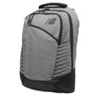 New Balance Men's & Women's Reflective Beacon Backpack - Black, Silver (nb-1233bk)