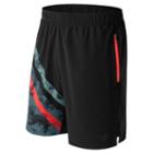 New Balance 71044 Men's Max Intensity Short - Black/orange (ms71044bpt)