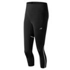 New Balance 71210 Women's Sprint Crop - Black (wp71210bk)