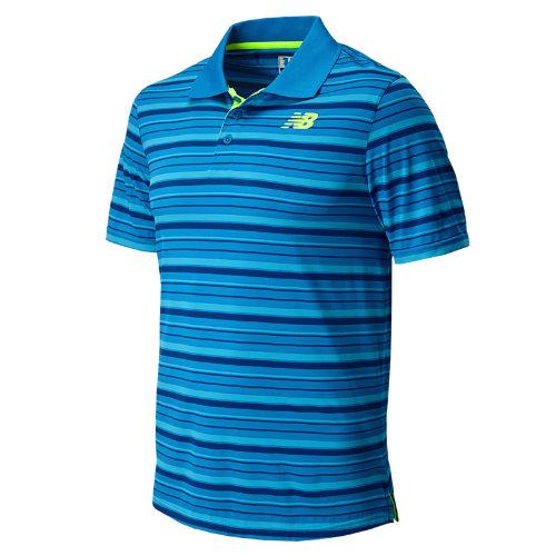 New Balance 4343 Men's Tournament Polo - Laser Blue (mtt4343lsb)