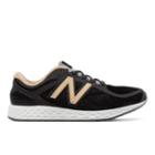 New Balance Fresh Foam Zante Suede Men's Sport Style Sneakers Shoes - Black/tan (mlzantnb)