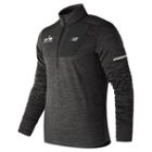 New Balance 83246 Men's Run For Life Nb Heath Quarter Zip - (mt83246b)