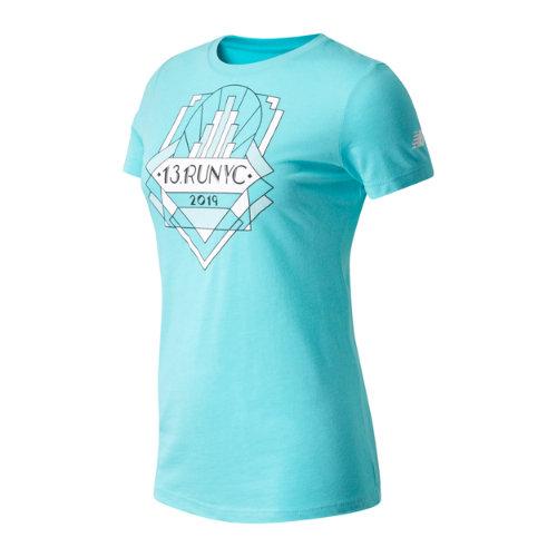 New Balance 91622 Women's United Airlines Half Run Nyc Short Sleeve - (wt91622c)