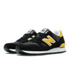 New Balance 670 Made In Uk Men's Made In Uk Shoes - Black/yellow (m670smk)