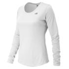 New Balance 53142 Women's Accelerate Long Sleeve - White (wt53142wt)
