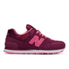 New Balance 574 Nouveau Lace Women's 574 Shoes - Pink (wl574nlb)