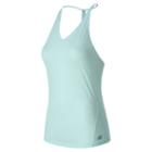 New Balance 63462 Women's Free Flow Tank - Blue (wt63462dlt)