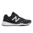 New Balance 824 Trainer Women's Everyday Trainers Shoes - Black/white (wx824bb1)