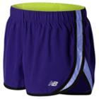 New Balance 53145 Women's Accelerate 2.5 Inch Short - Purple/blue (ws53145ssl)