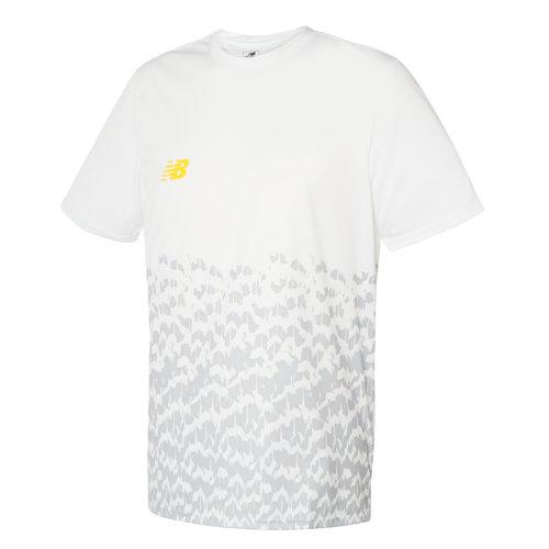 New Balance 630154 Men's Tech Training Furon Graphic Ss Jersey Le - (mt630154wt)