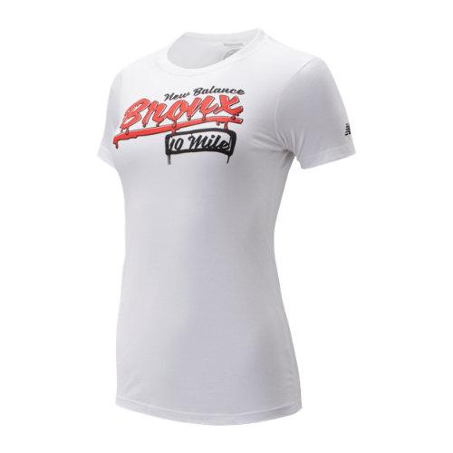 New Balance 93621 Women's Bronx 10 Mile Run Graffiti Tee - (wt93621k)