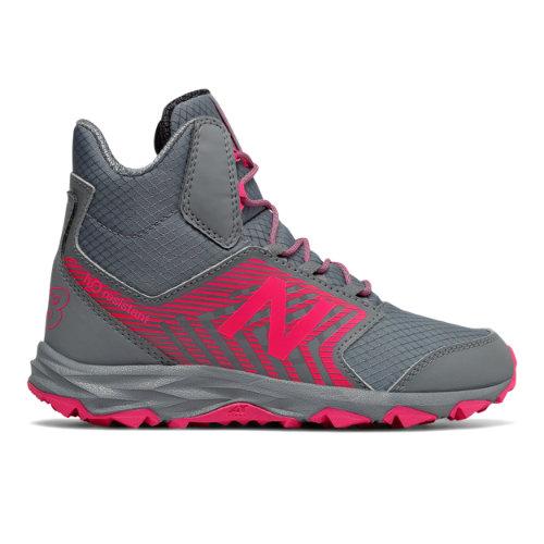 New Balance 700 Trail Kids Grade School Running Shoes - Grey/pink (kh700pgy)