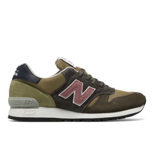 New Balance 670 Made In Uk Surplus Men's Made In Uk Shoes - Grey/tan/green (m670sp)