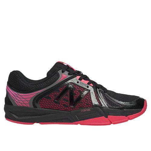 New Balance 997v2 Women's Training Shoes - Black, Diva Pink (wx997bp2)