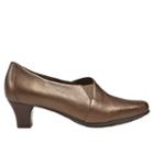 Aravon Elizabeth Women's Casuals Shoes - Bronze Metallic (aae02bz)