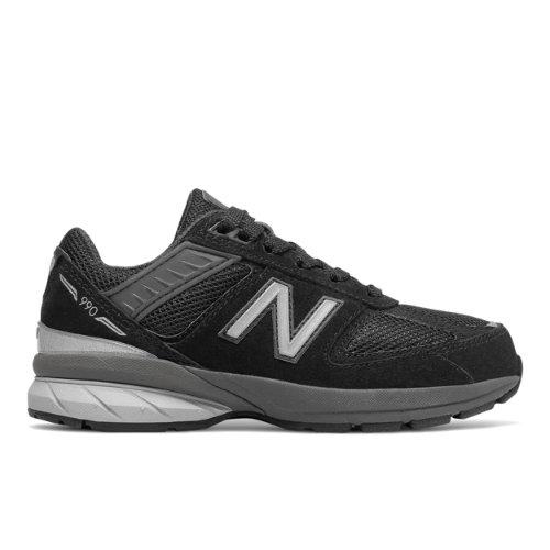 New Balance 990v5 Kids' Pre-school Lifestyle Shoes - Black (pc990bk5)