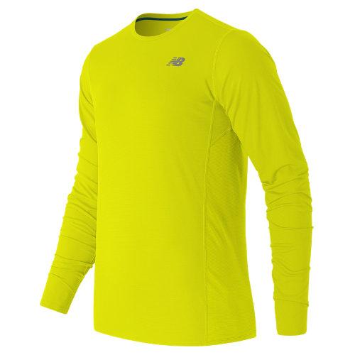 New Balance 53060 Men's Accelerate Long Sleeve - Yellow (mt53060ffy)