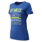 New Balance 81601 Women's United Airlines Nyc Half Distance Short Sleeve - (wt81601c)