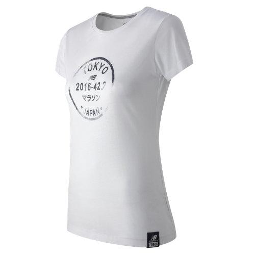 New Balance 61510 Women's Passport Tee - White (wt61510wt)