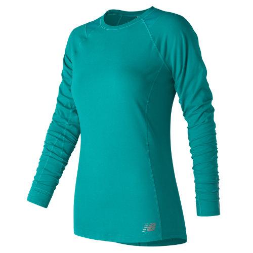 New Balance 73119 Women's In Transit Long Sleeve - Blue (wt73119pis)