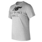 New Balance 73572 Men's Nb Numeric Hand Drawn Tee - Grey (mt73572ag)