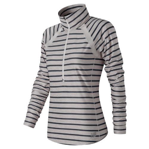 New Balance 83118 Women's Novelty Anticipate Half Zip - Off White (wt83118sst)