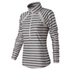 New Balance 83118 Women's Novelty Anticipate Half Zip - Off White (wt83118sst)