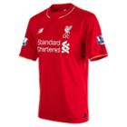 New Balance 54214 Men's Lfc Mens Henderson Home Epl Patch Ss Jersey - High Risk Red (wstm54214y)