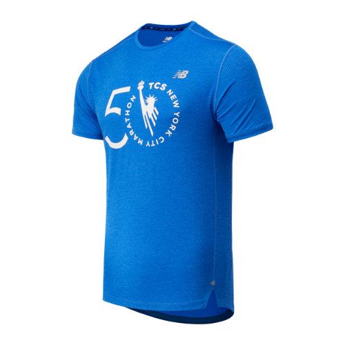 New Balance Men's Nyc Marathon Impact Run Short Sleeve