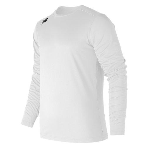 New Balance 501 Men's Ls Tech Baseball Tee - White (tmmt501wt)