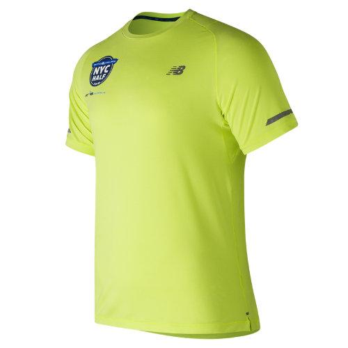 New Balance 73233 Men's United Airlines Nyc Half Seasonless Short Sleeve - (mt73233c)