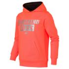 New Balance 14481 Kids' Graphic Hoodie - Orange (bt14481dyn)