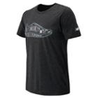 New Balance 71611 Men's Brooklyn Half Shoe Tee - (mt71611v-ae)