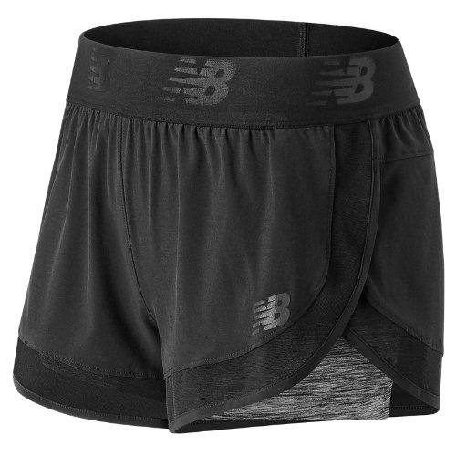 New Balance 71120 Women's Mixed Media 2 In 1 Short - (ws71120)