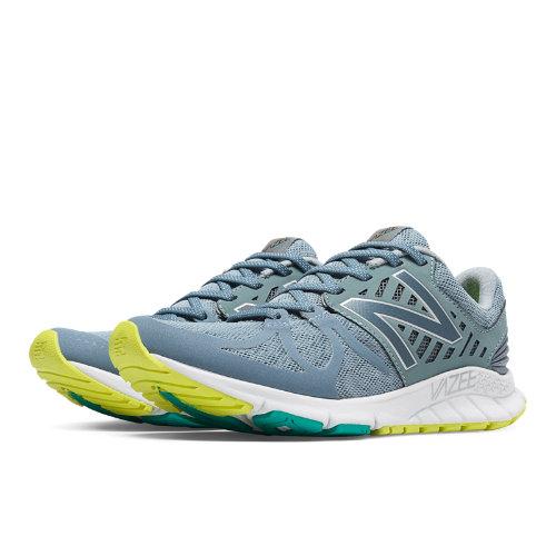 New Balance Vazee Rush Women's Neutral Cushioning Shoes - Grey, Hi-lite, Sea Glass (wrushgb)