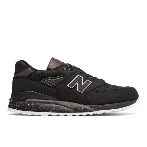 New Balance 998 Northern Lights Men's Made In Usa Shoes - Black (m998abk)