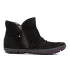 Cobb Hill Tatum-ch Women's Casuals Shoes - Black Suede (cby06bks)